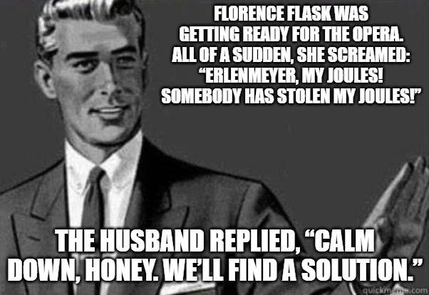 Florence Flask was getting ready