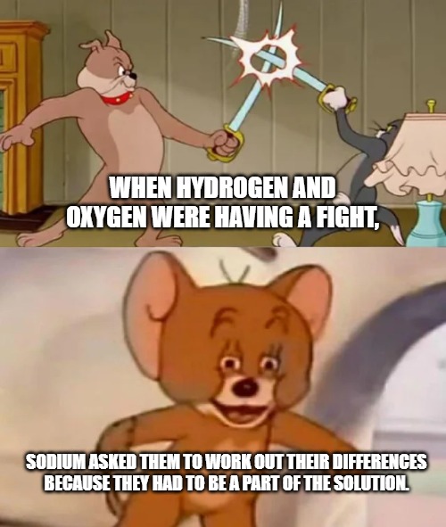 When hydrogen and oxygen were