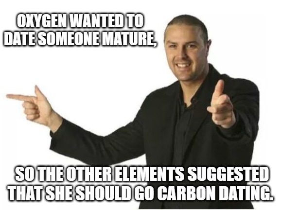 Oxygen wanted to date someone