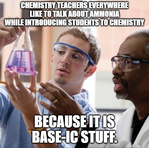Chemistry teachers everywhere