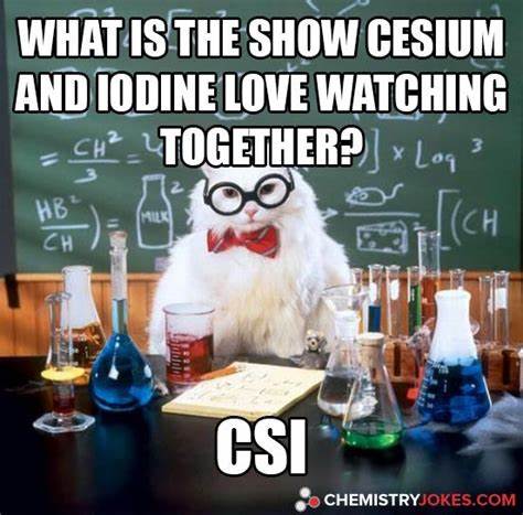 What Is The Show Cesium And Iodine Love Watching Together?