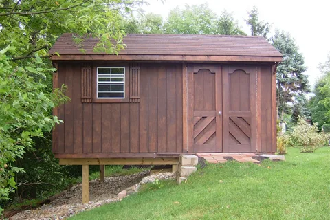 What to Do Before Placing a Shed on Uneven Ground