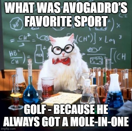 What Was Avogadro’s Favorite Sport
