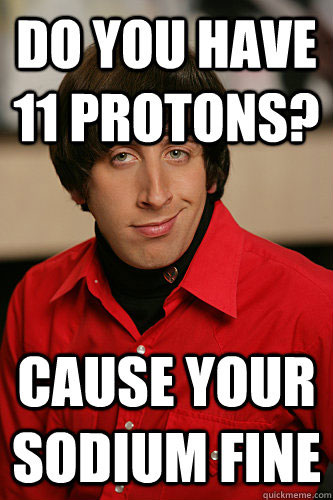 do you have 11 protons