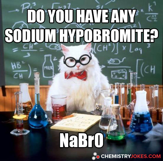 do you have any sodium hypobromite