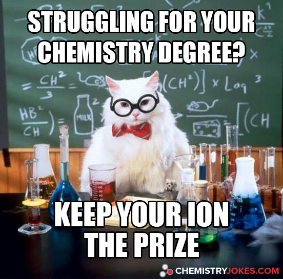 Struggling For Your Chemistry Degree?