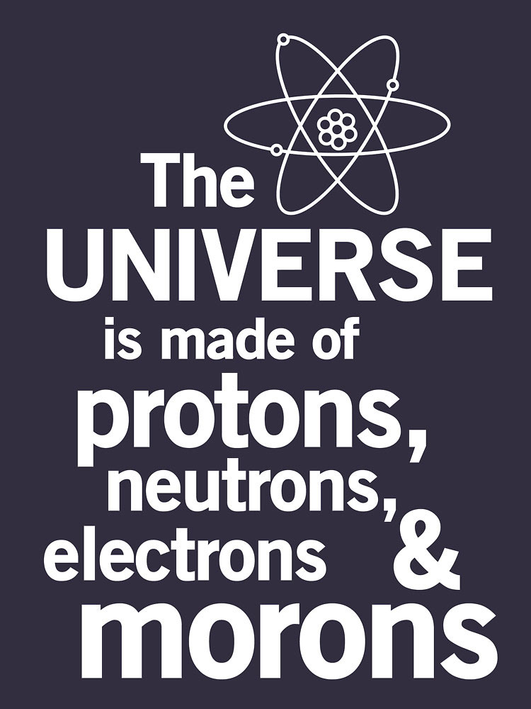 the universe is made up of