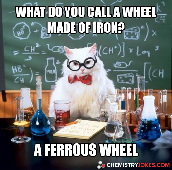 What Do You Call A Wheel Made Of Iron?