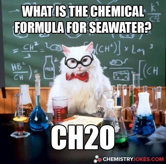 What Is The Chemical Formula For Seawater?